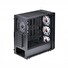 SPIRE skříň VISION 7025 RGB + 4x 12CM RGB fans, Midi Tower, gaming, bez zdroje, Black