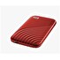 SanDisk WD My Passport SSD externí 500GB , USB-C 3.2 ,1050/1000MB/s R/W PC & Mac ,Red