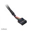 AKASA - USB 3.1 gen 1 typ C a 2xTyp A 2.0 záslepka