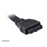 AKASA - USB 3.1 gen 1 typ C a 2xTyp A 2.0 záslepka