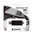 Kingston 64GB DataTraveler Duo USB 3.2 Gen1 + Type-C