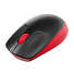 Logitech M190/Kancelářská/Optická/1 000 DPI/Bezdrátová USB/Černá-červená