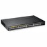 Zyxel GS1900-48HP v2 50-port Gigabit Web Smart PoE switch, 48x gigabit RJ45 (z toho 24x PoE), 2x SFP, PoE budget 170W