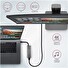 AXAGON HMC-5G2, USB 10Gbps hub, porty 2x USB-A, 2x USB-C, HDMI 4k/60, PD 100W, kabel USB-C 13cm