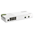 QNAP řízený switch QSW-M2108-2S (8x 2,5GbE RJ45 a 2x 10GbE SFP+)