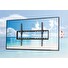 MANHATTAN nástěnný držák TV (37" to 70"), Low-Profile TV Wall Mount, tenký design, černá