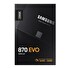 Samsung SSD 250GB 870 EVO SATA III 2.5" V-NAND MLC 6.8mm (ctení/zápis: 560/530MB/s; 98/88K IOPS)