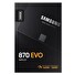 Samsung SSD 500GB 870 EVO SATA III 2.5" V-NAND MLC 6.8mm (ctení/zápis: 560/530MB/s; 98/88K IOPS)