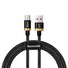 Baseus nabíjecí / datový kabel HW Flash Charge USB-C 40W 2m, zlatá-černá