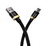 Baseus nabíjecí / datový kabel HW Flash Charge USB-C 40W 2m, zlatá-černá