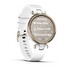 Hodinky Garmin Lily Sport Cream Gold/White Silicone Band