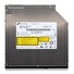 HITACHI LG - interní mechanika DVD-W/CD-RW/DVD±R/±RW/RAM/M-DISC GUD1N, Slim, 9.5 mm Tray, Black, bulk bez SW
