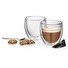 Sklenice KELA na cappuccino Cortona sada 2 ks, 200 ml