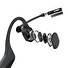 Sluchátka Aftershokz OpenComm před uši s mikrofonem, Bluetooth, šedá