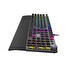 Genesis herní mechanická klávesnice THOR 380/RGB/Outemu Blue/Drátová USB/US layout/Černá