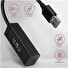 AXAGON HUE-M1A, 4x USB 3.2 Gen 1 MINI hub, kovový, kabel USB-A 20cm