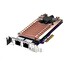 QNAP QM2-2P2G2T rozšiřující karta 2xM.2 2280 SATA SSD, 2x2.5GbE, 4xPCle