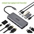 ACER 12v1 Type C dongle: 2 x USB3.2, 2 x USB2.0, 1x SD/TF, 2 x HDMI, 1 x PD, 1 x DP, 1 x RJ45, 1 x 3.5 Audio