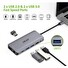 ACER 12v1 Type C dongle: 2 x USB3.2, 2 x USB2.0, 1x SD/TF, 2 x HDMI, 1 x PD, 1 x DP, 1 x RJ45, 1 x 3.5 Audio