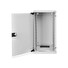 Digitus nástěnná skříňka 254 mm (10 ") 12U 592x312x300 mm, barva šedá (RAL 7035)