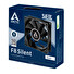 ARCTIC ventilátor F8 Silent 80x80x25mm, černá