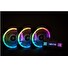 1stCOOL Fan KIT AURA EVO 2 ARGB, 3x Dual Ring ventilátor + řadič + dálkový ovladač
