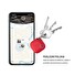 Lokátor FIXED Smile PRO Smart tracker, 4-PACK, černý, bílý, modrý, červený