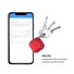 Lokátor FIXED Smile PRO Smart tracker, 4-PACK, černý, bílý, modrý, červený