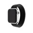 Řemínek FIXED Nylon Strap elastický nylonový pro Apple Watch 42/44mm, velikost L, černý