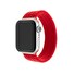 Řemínek FIXED Nylon Strap elastický nylonový pro Apple Watch 42/44mm, velikost L, červený