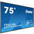 75" iiyama LH7542UHS-B3: IPS, 4K UHD, 500cd/m2, 18/7, LAN, Android 8.0, černý