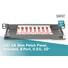 Propojovací panel DIGITUS CAT 6A, stíněný, 8portový, 0,5U, 10 ", černý