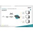 DIGITUS CAT 6A, propojovací panel třídy EA, stíněný, 12 portů, 0,5U, 10 ", černý