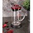 Konvička Berlingerhaus na čaj a kávu French Press 350 ml Burgundy Metallic Line BH-1496