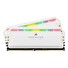 Corsair Dominator/DDR4/16GB/3200MHz/CL16/2x8GB/RGB/White