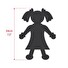Panenka Bigjigs Toys látková Katie 34 cm