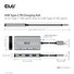 Club3D hub USB-C PD na 2x USB-C 10G porty a 2x USB-A 10G porty