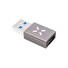 Redukce FIXED Link USB-C na USB-A, šedá