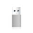Redukce FIXED Link USB-C na USB-A, šedá