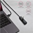 AXAGON HUE-M1AL, 4x USB 3.2 Gen 1 MINI hub, kovový, kabel USB-A 1.2m