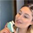 TOUCHBeauty 1387A Čistící kartáč na pleť 3v1 zelený
