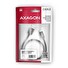 AXAGON BUCM3-AM20AB, SPEED kabel USB-C <-> USB-A, 2m, USB 3.2 Gen 1, 3A, ALU, oplet, černý