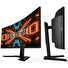 GIGABYTE LCD - 34" Gaming monitor G34WQC A, 21:9, 3440:1440px, WQHD, 144 Hz, VA, 350 cd/m2, 1ms