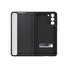Samsung Flipové pouzdro Clear View S21 FE Dark Gray