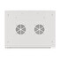 Nástěnný rack 19'' 12U 600X450mm šedý flat pack