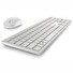 DELL KM5221W bezdrátová klávesnice a myš US/ International (QWERTY) - bílá