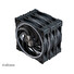 přídavný ventilátor Akasa SOHO AR LED 12 cm RGB 3 ks