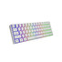 Genesis herní klávesnice THOR 660 RGB/Bezdrátová Bluetooth/US layout/Bílá