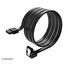 AKASA - Proslim SATA kabel 90° - 100 cm