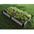 Vyvýšený záhon Keter Vista Modular Garden Bed dvoubalení šedý
